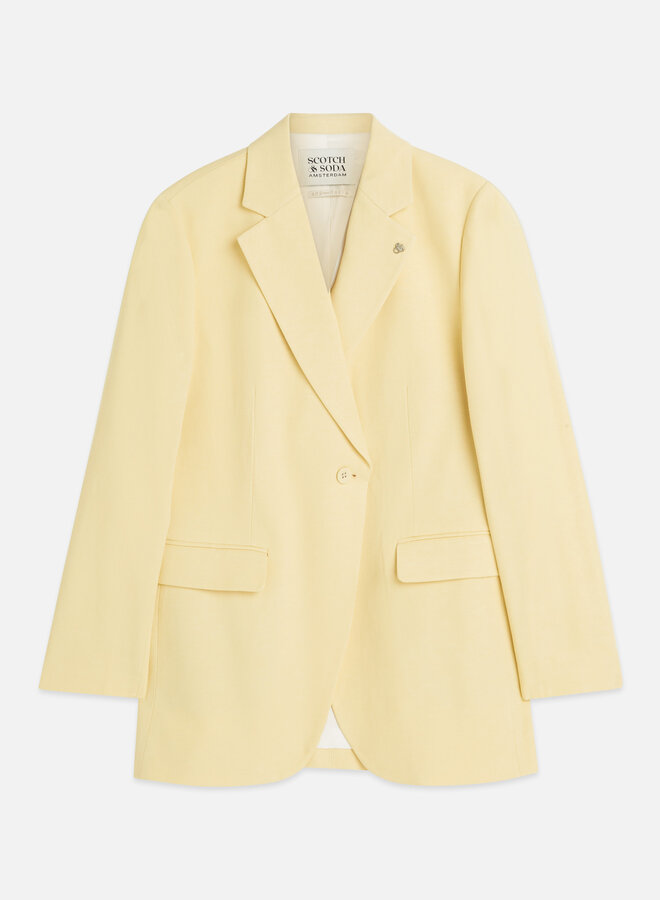 Veston Scotch & Soda jaune pâle