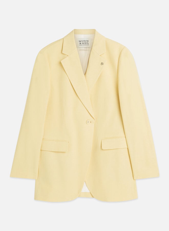 Veston Scotch & Soda jaune pâle