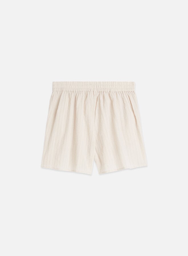 Short Scotch & Soda à taille élastique écrue