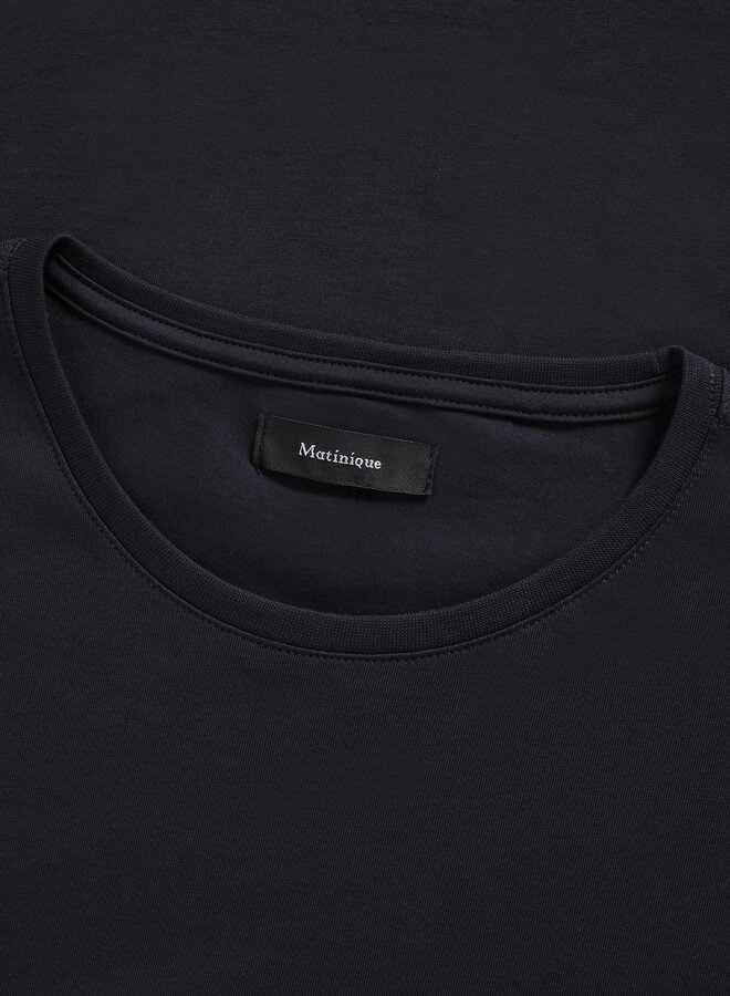 T-shirt Matinique Jermalink bleu marine