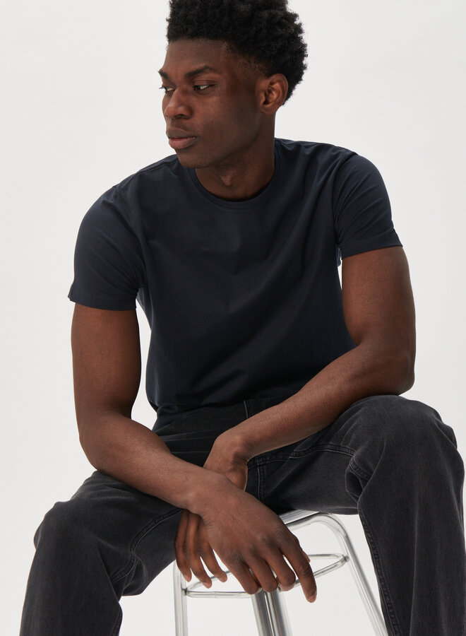 T-shirt Matinique Jermalink bleu marine