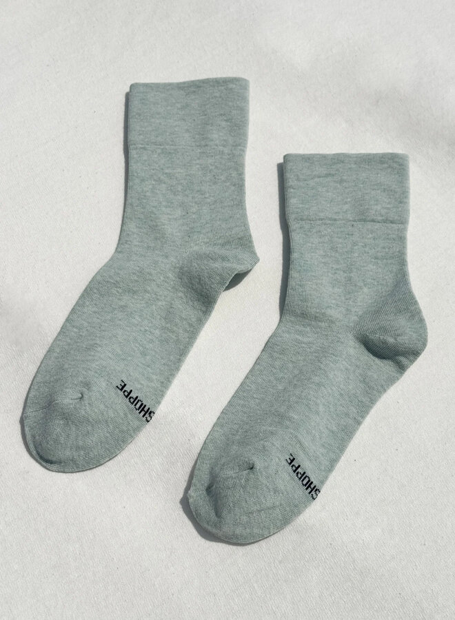 Bas Le Bon Shoppe Sneaker vert écume de mer