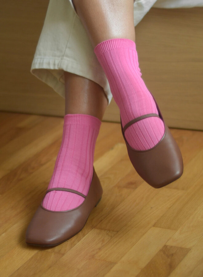 Bas Le Bon Shoppe Her socks rose vif
