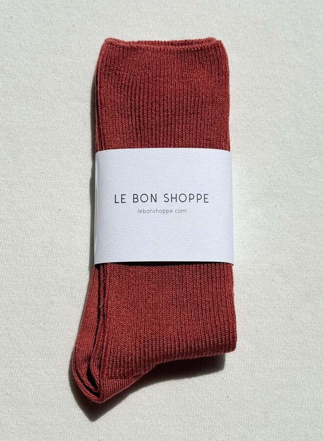 Bas Le Bon Shoppe Trouser rouge whiskey