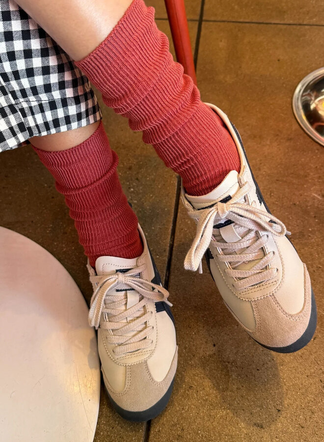 Bas Le Bon Shoppe Trouser rouge whiskey