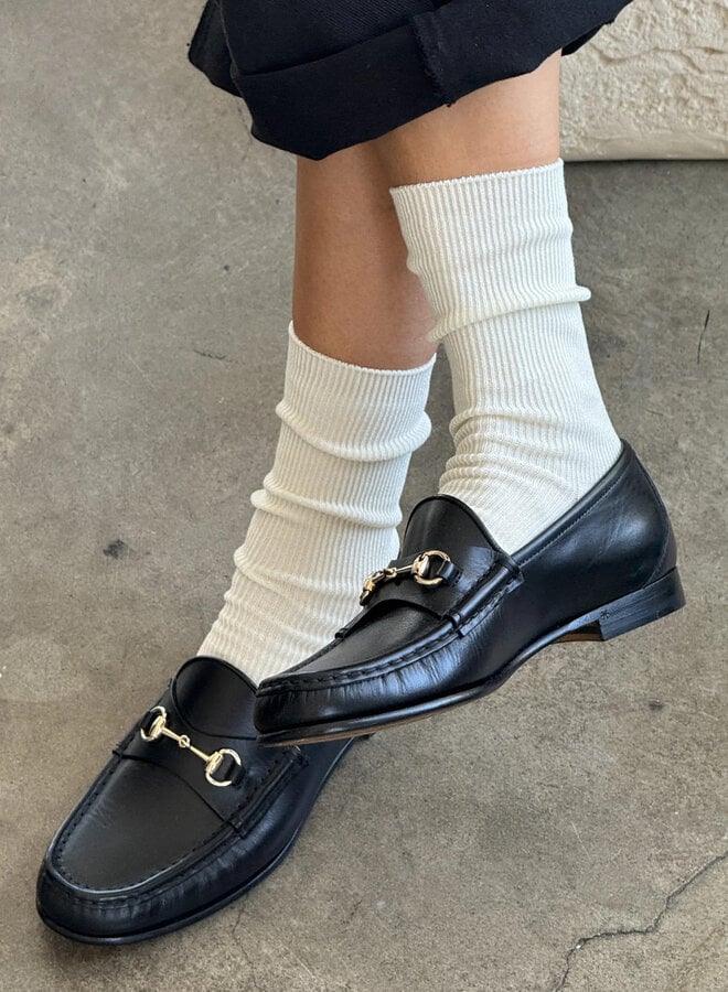 Bas Le Bon Shoppe Crisp Step Socks blancs