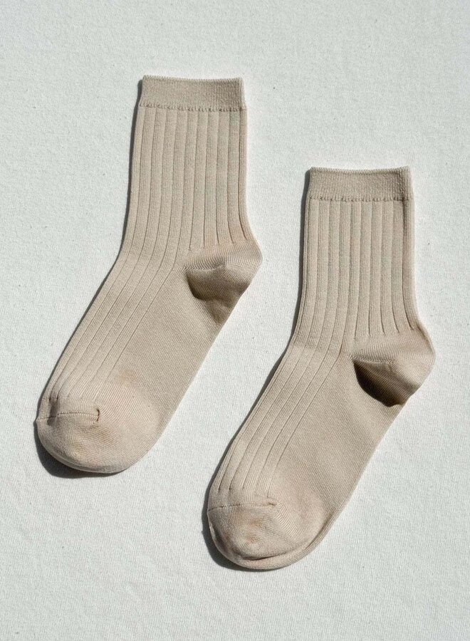 Bas Le Bon Shoppe Her Socks porcelaine