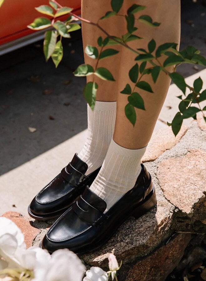 Bas Le Bon Shoppe Her Socks porcelaine