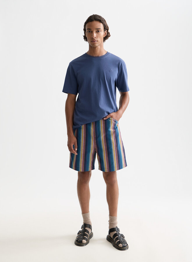 T-shirt Scotch & Soda signature bleu océan