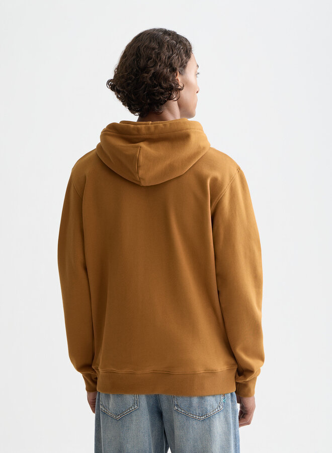 Chandail Scotch & Soda sweat à capuche beige camel orangé