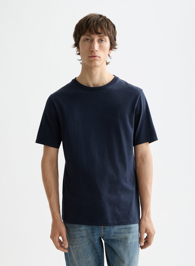 T-shirt Scotch & Soda signature bleu marine