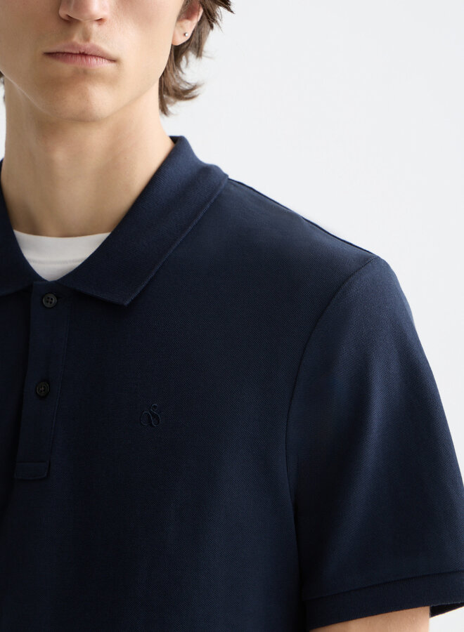 Polo Scotch & Soda bleu marine