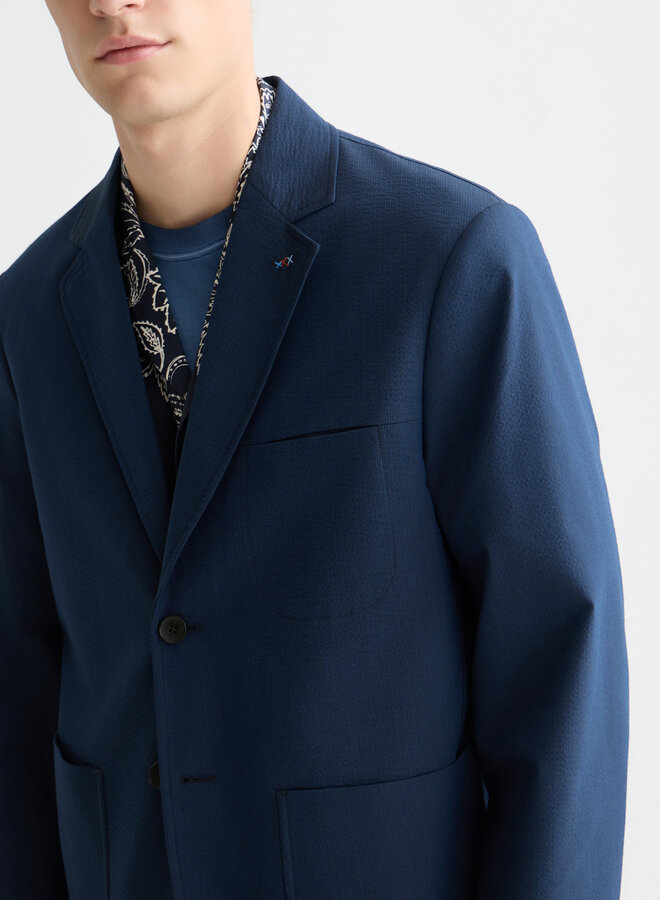 Veston Scotch & Soda bleu marine