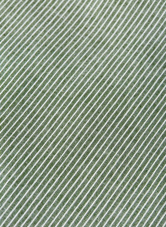 Bermuda Scotch & Soda à taille élastique vert jardin rayé