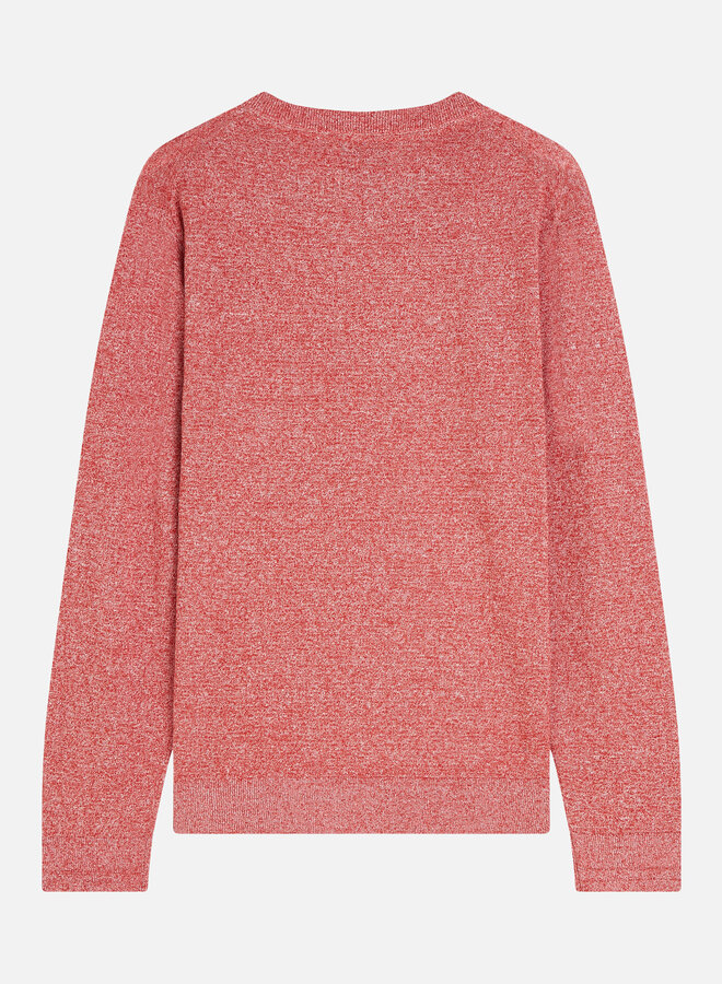 Tricot Scotch & Soda avec poche rouge mélange