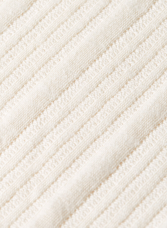 Polo Scotch & Soda en tricot écru