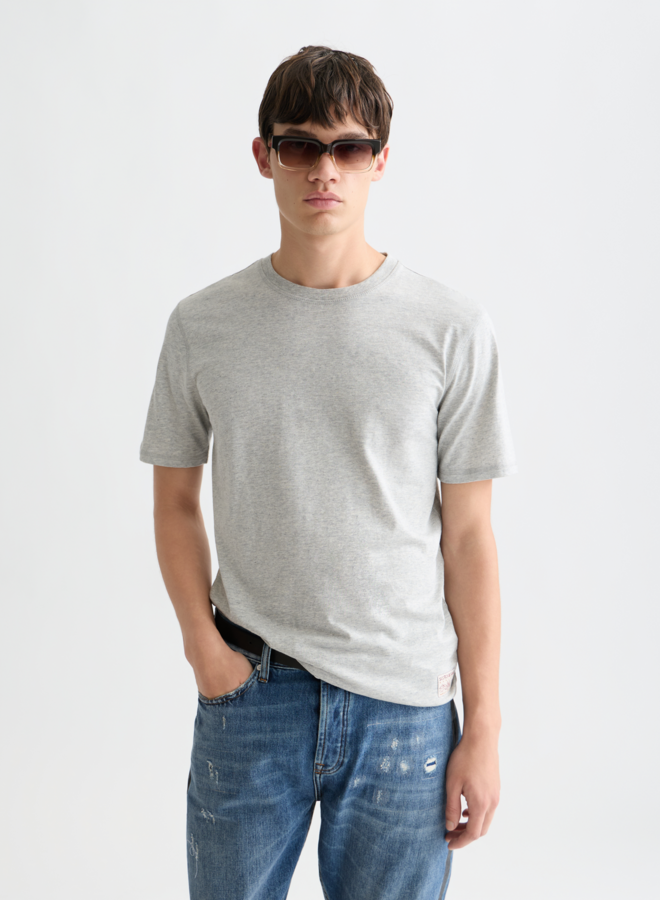 T-shirt Scotch & Soda gris pâle mélange