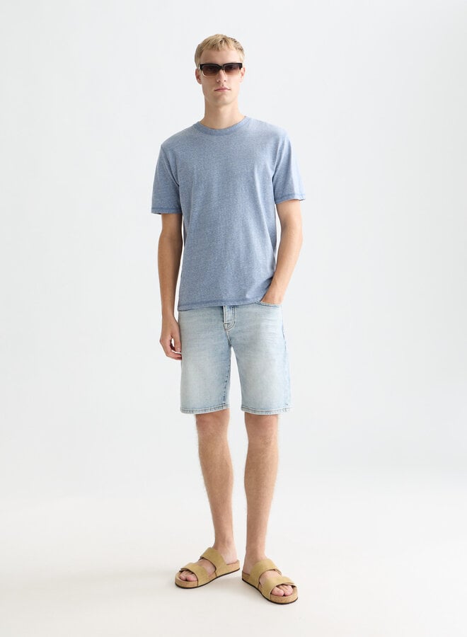 T-shirt Scotch & Soda bleu infini mélange