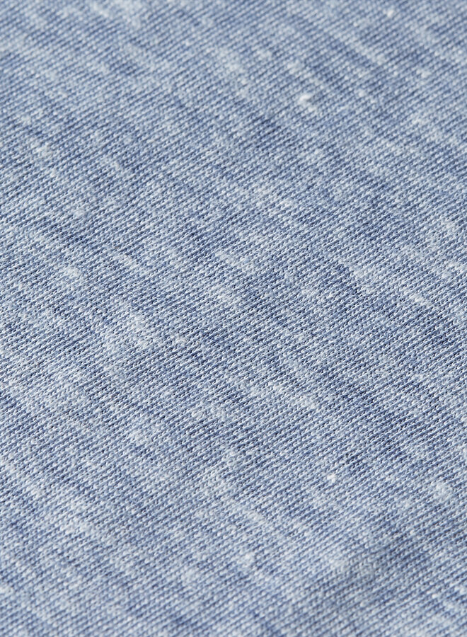 T-shirt Scotch & Soda bleu infini mélange