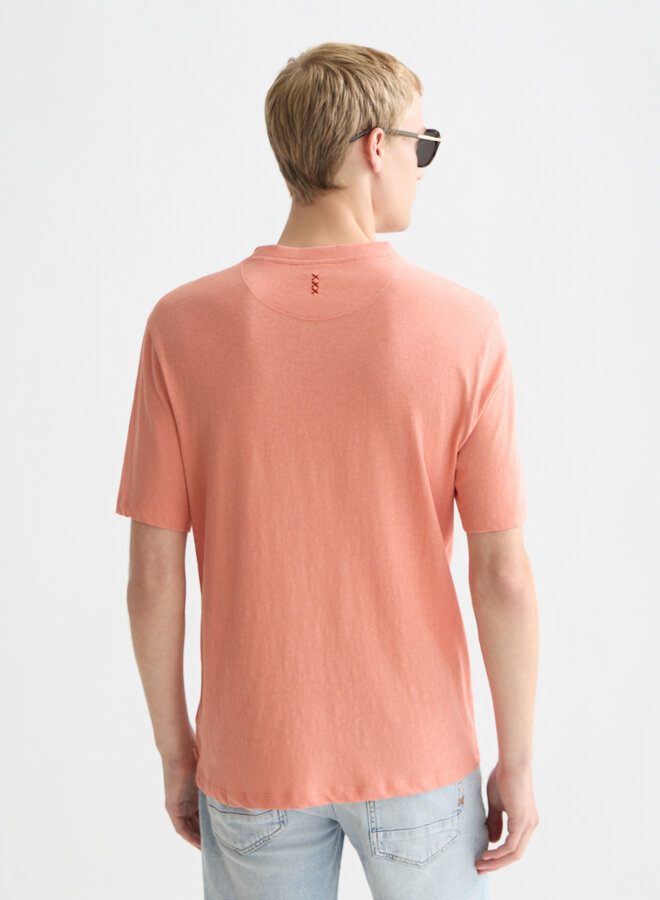 T-shirt Scotch & Soda orange corail