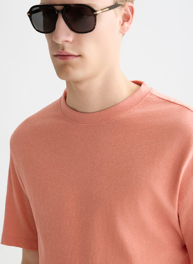 T-shirt Scotch & Soda orange corail