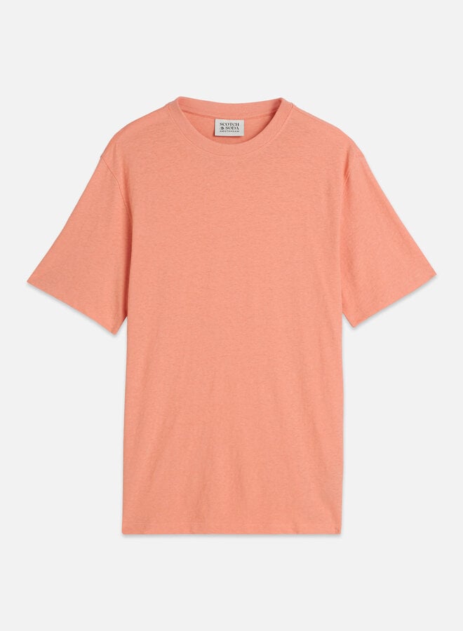 T-shirt Scotch & Soda orange corail