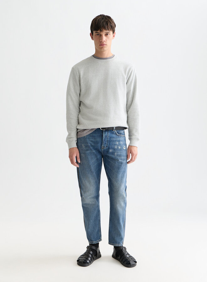 Chandail Scotch & Soda molletonné gris pâle mélange