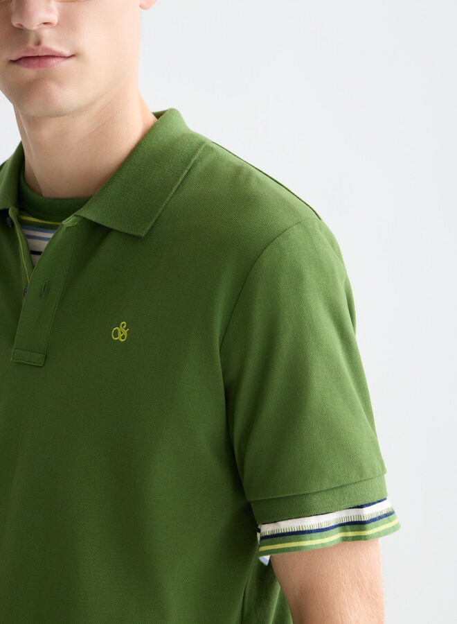 Polo Scotch & Soda vert jardin