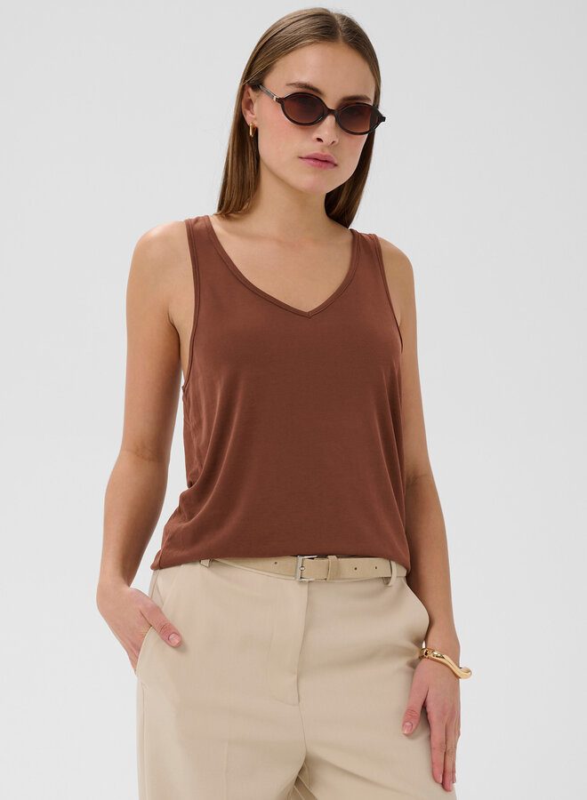 Camisole Soaked Columbine Tank brun cappuccino