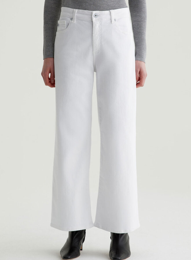 Jeans AG Jeans Saige Wide Leg Crop - Gallery White