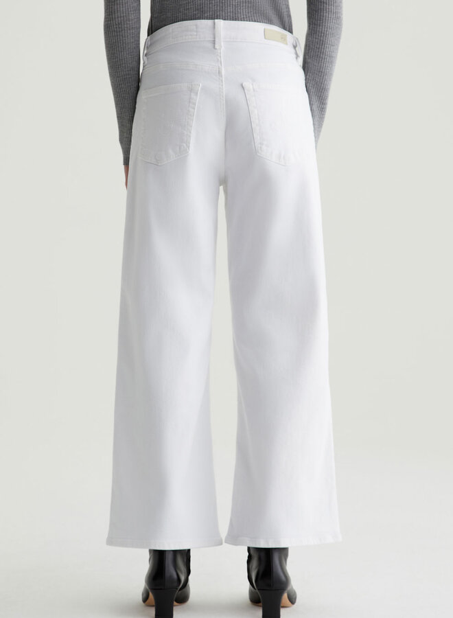 Jeans AG Jeans Saige Wide Leg Crop - Gallery White