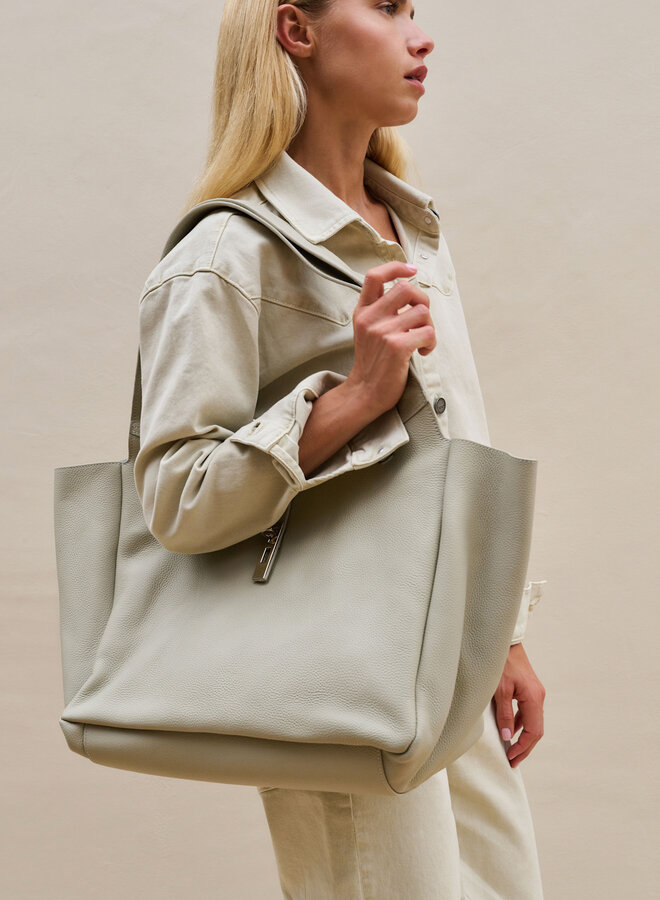 Jeans Yaya coupe ballon beige désert