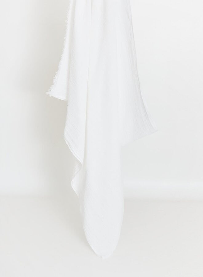 Foulard Yerse Dalia froissé écru