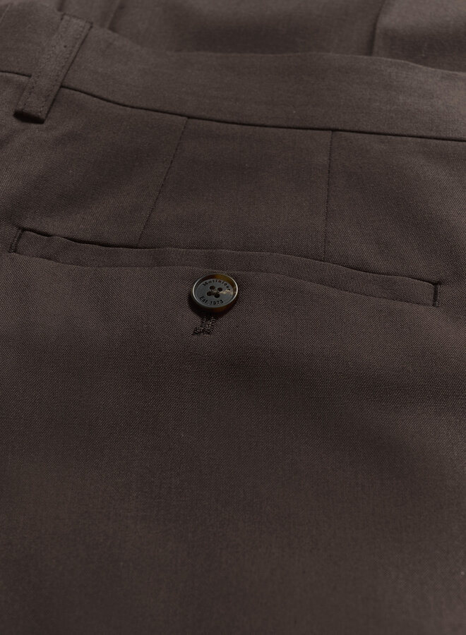 Pantalon Matinique Wesley brun chocolat