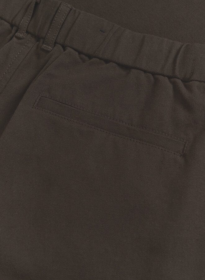 Pantalon Matinique Hart à plis brun chocolat
