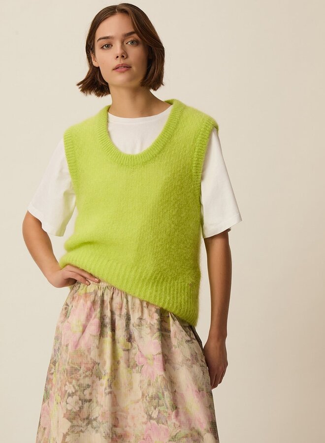 T-shirt Des Petits Hauts Jerry blanc cassé