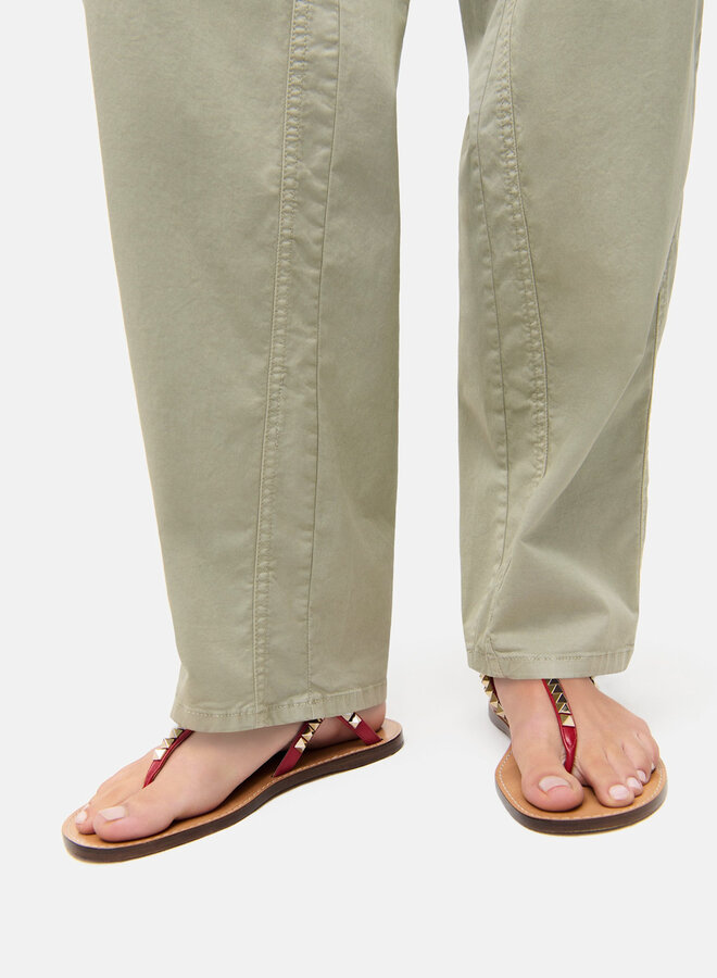 Pantalon Cambio Olympia vert sauge