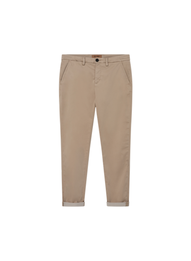 Pantalon chino Mos Mosh Gallery Hunt beige sable