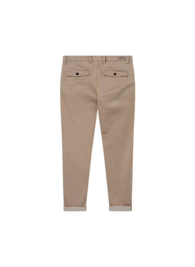Pantalon chino Mos Mosh Gallery Hunt beige sable