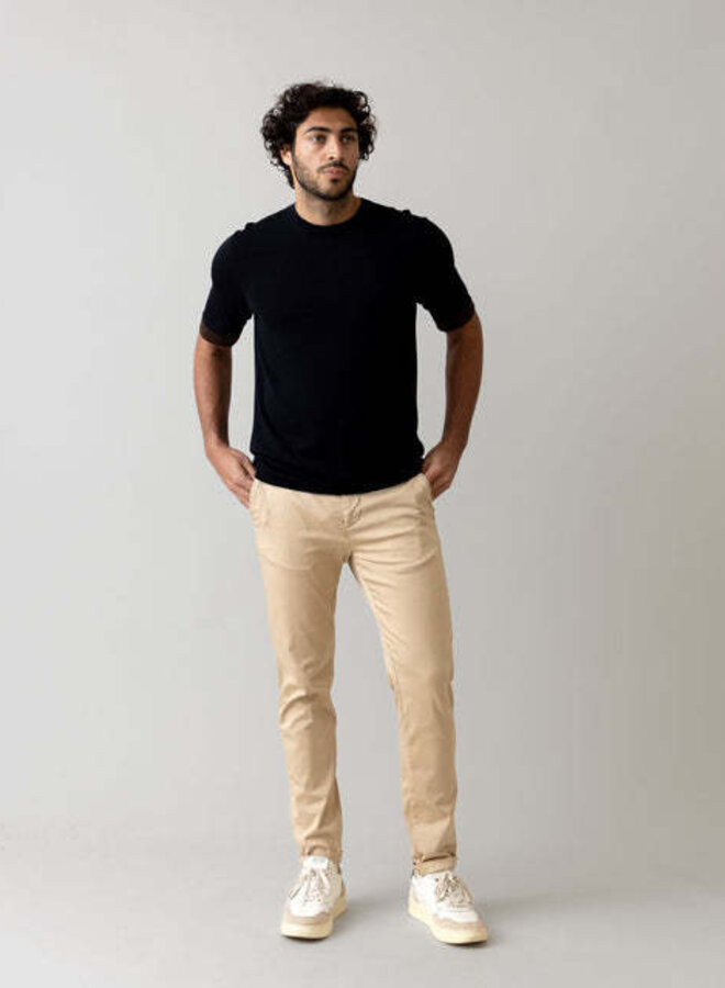 Pantalon chino Mos Mosh Gallery Hunt beige sable