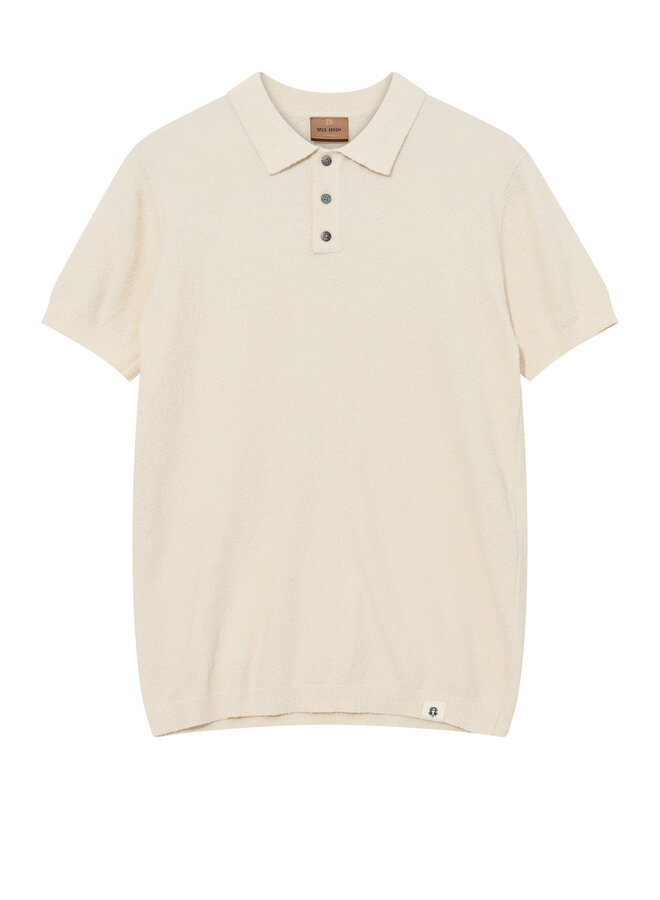 Polo Mos Mosh Gallery Kyle bouclé écru