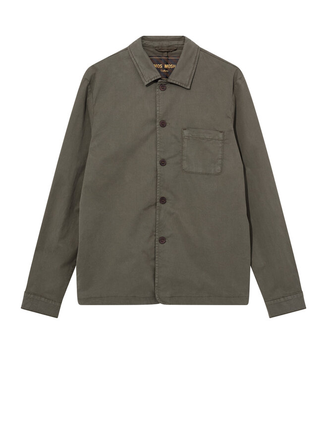 Surchemise Mos Mosh Gallery Conor Darwin vert khaki