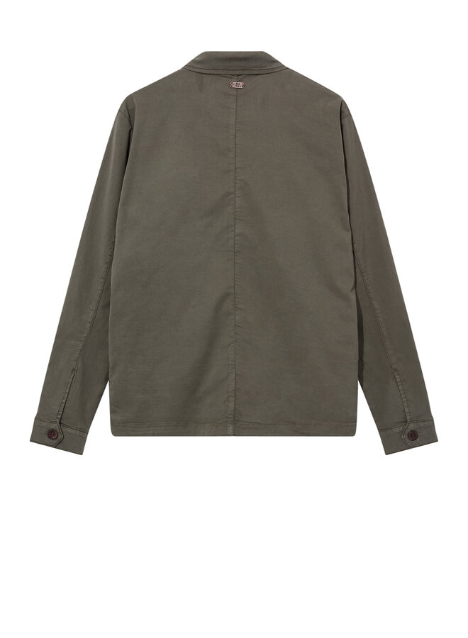 Surchemise Mos Mosh Gallery Conor Darwin vert khaki