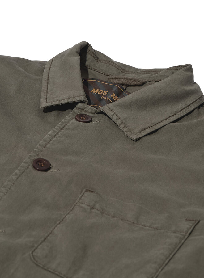 Surchemise Mos Mosh Gallery Conor Darwin vert khaki