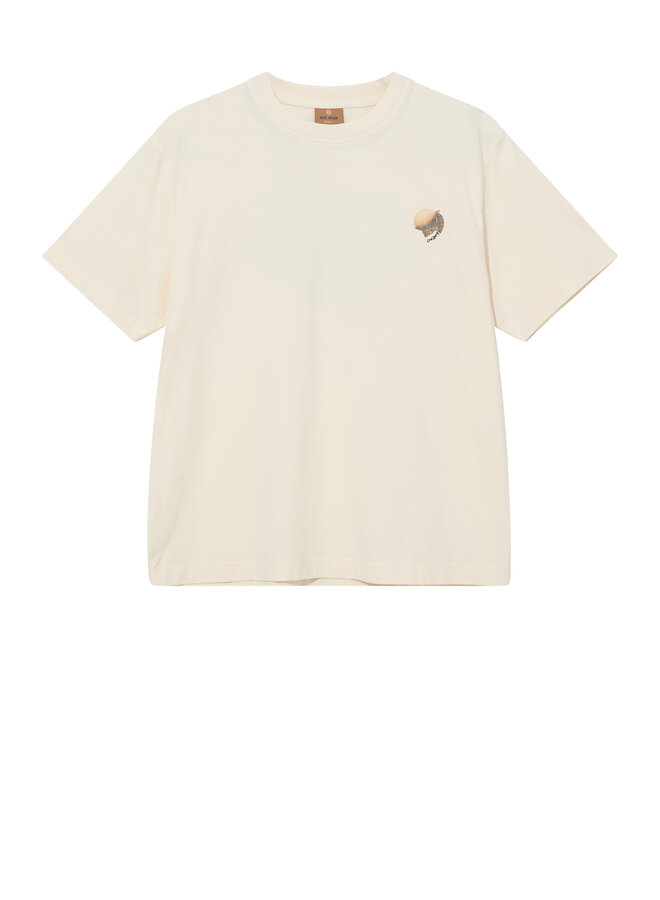 T-shirt Mos Mosh Gallery Amalfi écru avec citrons