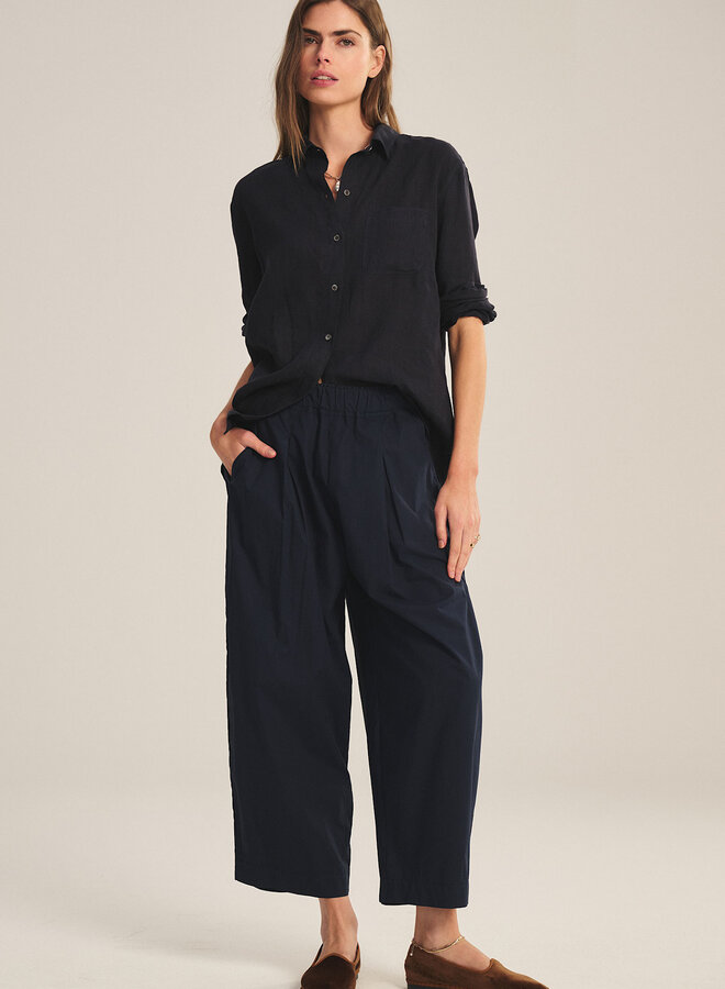 Pantalon Velvet Easton ballon bleu marine