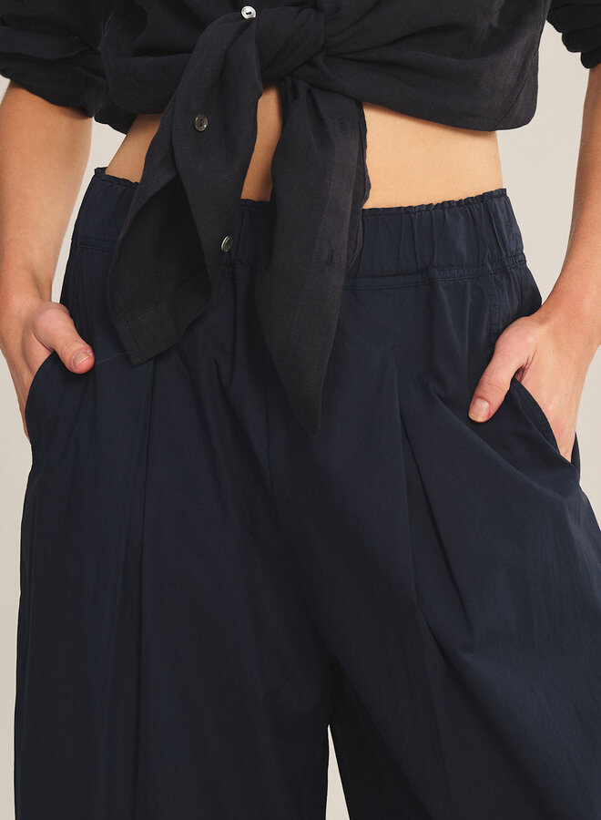 Pantalon Velvet Easton ballon bleu marine