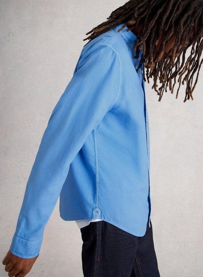 Chemise White Stuff Bruton Oxford bleu pâle