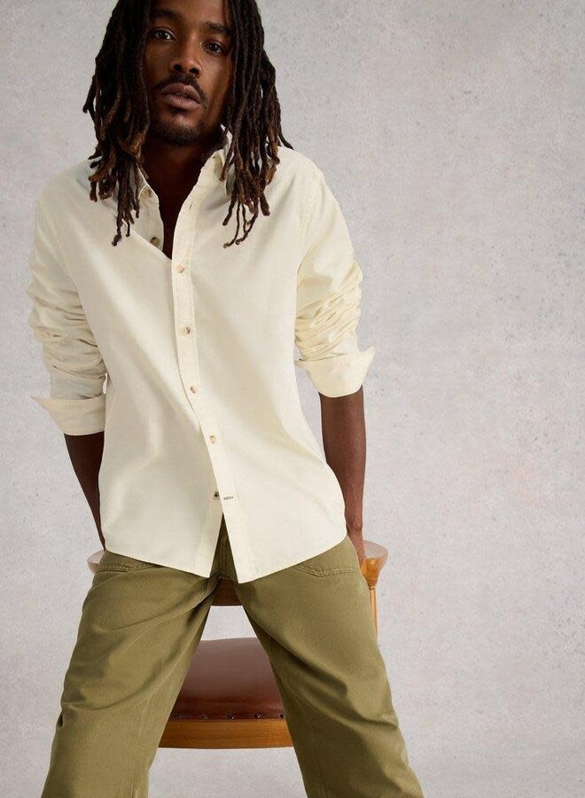 Chemise White Stuff Bruton Oxford écrue