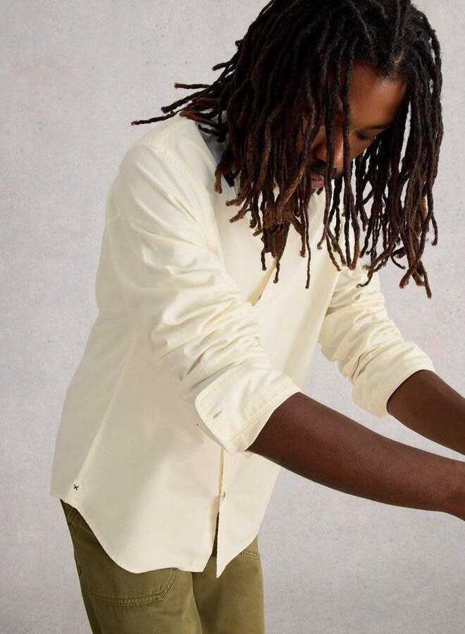 Chemise White Stuff Bruton Oxford écrue
